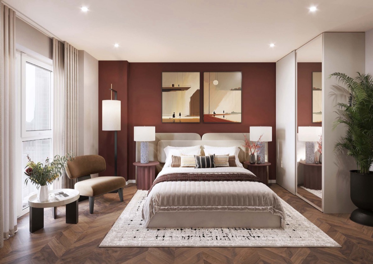 Bedroom, Abbey Row