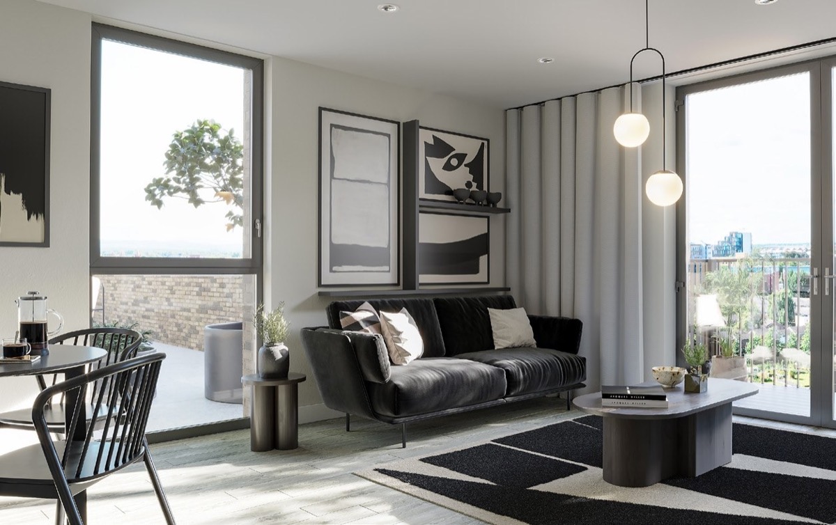 Living area, Berkeley Square