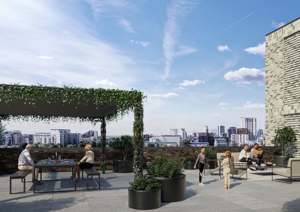 Roof terrace, Berkeley Square