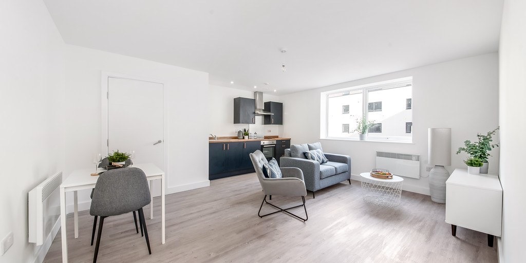 Apartment living space, Specialist Supported Housing